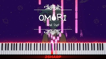 Omori Final Duet – Pedro Silva || Piano Tutorial (arr. duplicarto)