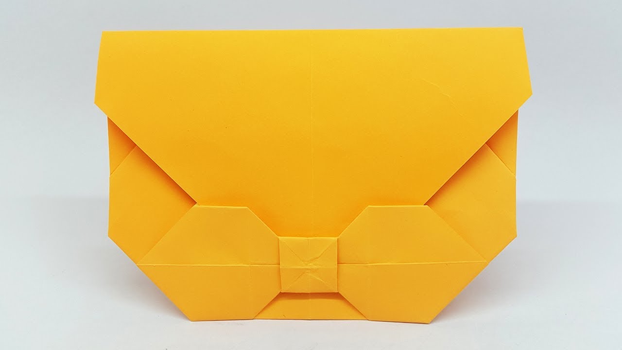 diy easy origami envelope tutorial paper envelope how to make a envelope