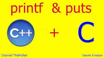 la Différence entre (Printf et Puts ) | Darija | Langage C | C++