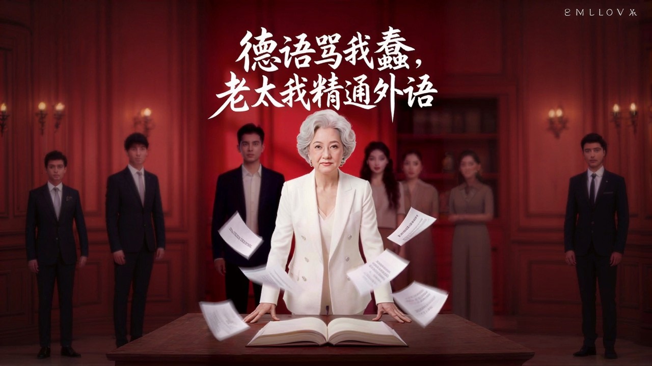 學霸老太反擊：精通外語震懾全場