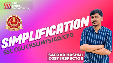 SIMPLIFICATION || MATHS || SSC MALAYALI ONLINE COURSE || CGL, CHSL, MTS, GD, CPO