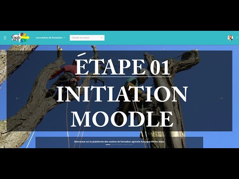Etape 1 – Initiation Moodle