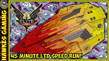 45 Minute Low Temperature Diamonds Mining Speed Run - Elite Dangerous Money Making LTD Mining Python