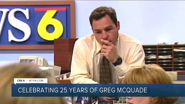 Celebrating 25 years of Greg McQuade at CBS 6