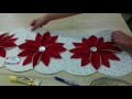 TUTORIAL DE PATCHWORK FALSA CATEDRAL CAMINO DE MESA NAVIDAD