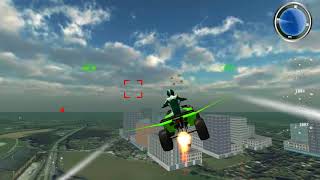 flying quad Bike Shooting Battle screenshot 3