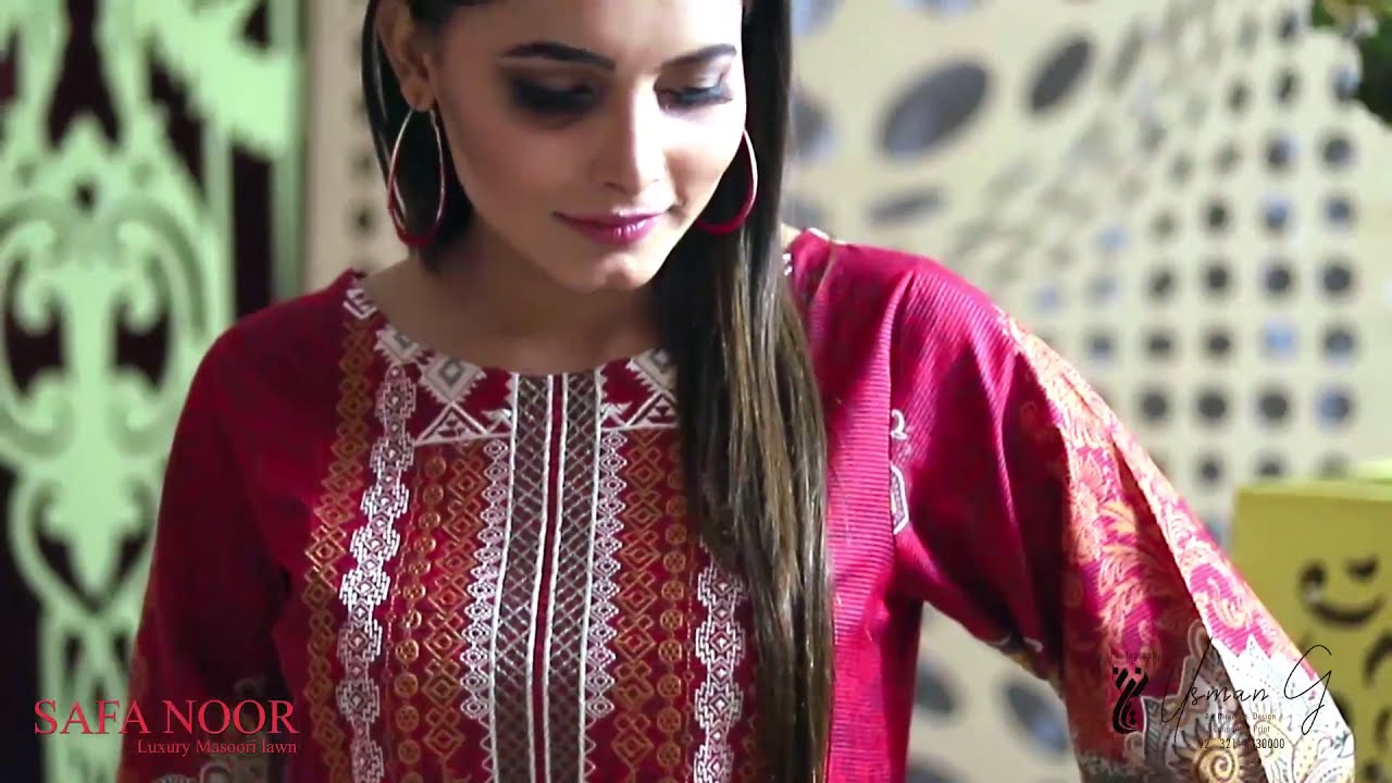 Safa Noor Luxury Masoori Lawn Teaser By Ghani Productions, +92 321 8330000