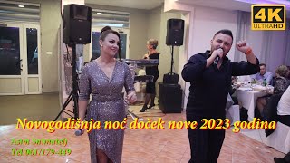 Video 4K-Doček nove 2023 godine (1) DIO  Muz Slatka Mala i Elvir Mujanović Amel Bend Asim Snimatelj