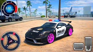 Sport Police Car Chase Simulator 🚓 | High-Speed City Pursuit screenshot 2