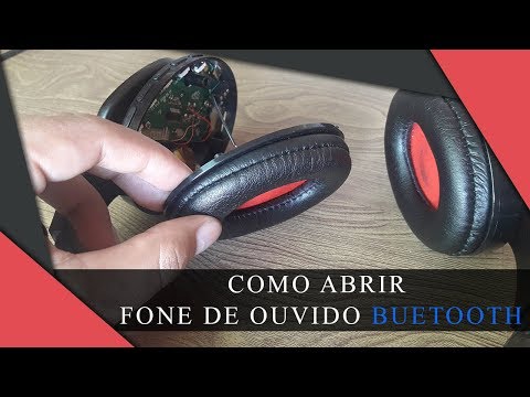 Vídeo: Como Desmontar Fones De Ouvido