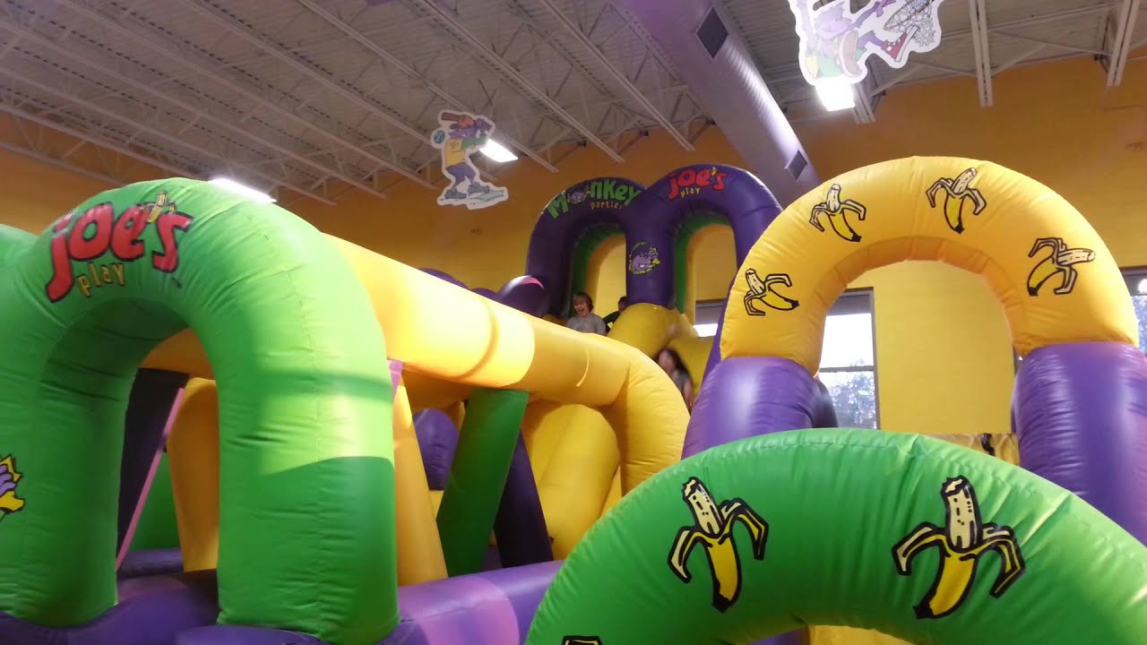 Monkey Joe's slide time! YouTube