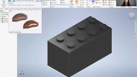 Autodesk Inventor 2021: The Fillet Tool
