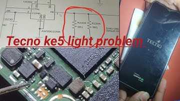 Display Light problem solution|👍👍👍 Tecno ke5  100%  problem solved 👍👍👍