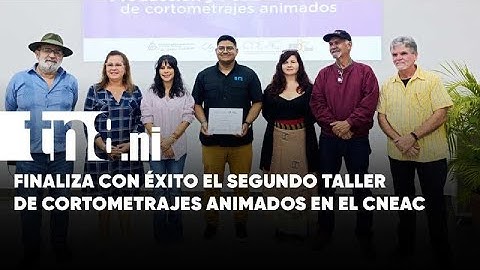 Culmina 2do taller de producción y posproducción de cortometrajes animados en Nicaragua