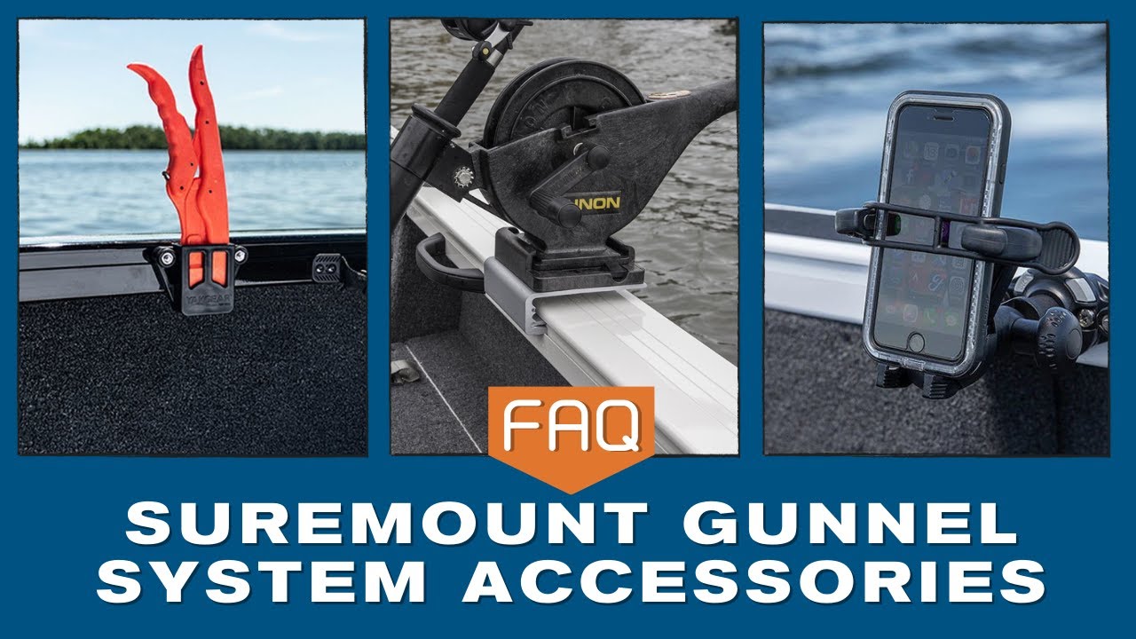 Suremount Gunnel System  Freshwater Fishing Boat Accessories 