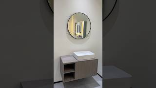 Elevate your bathroom space with our stylish &amp; functional cabinet set.#bathroomvanity #bathroom