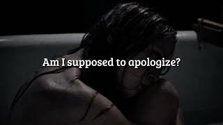 Am I Supposed To Apologize - Maria Mena (lyrics)
