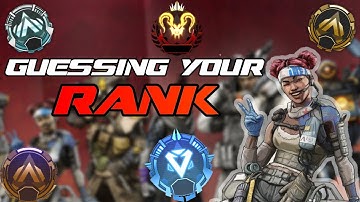 Can An Apex Semi Pro Guess Your Rank? Ep. 1