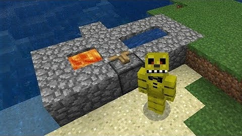 How to make a Cobblestone Generator/Bridge maker
