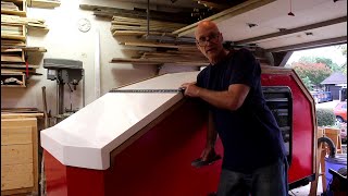 Tear Drop Camper Build 8: Installing the Hurricane Hinge