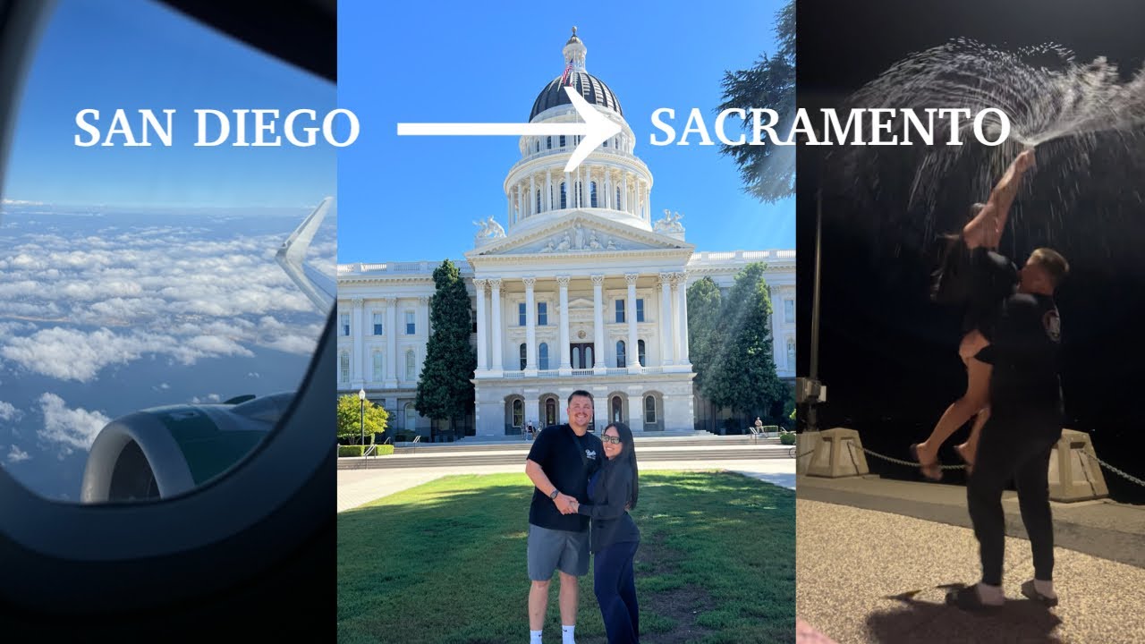 FLYING ALONE! To Visit My Boyfriend | Sacramento