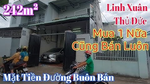 Bán Nhà Thủ Đức Mặt Tiền Đường Buôn Bán Bán Nhà Linh Xuân Quận Thủ Đức Gần Trường Học Phúc Vân BĐS.