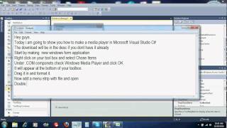 C# Media Player Tutorial screenshot 4