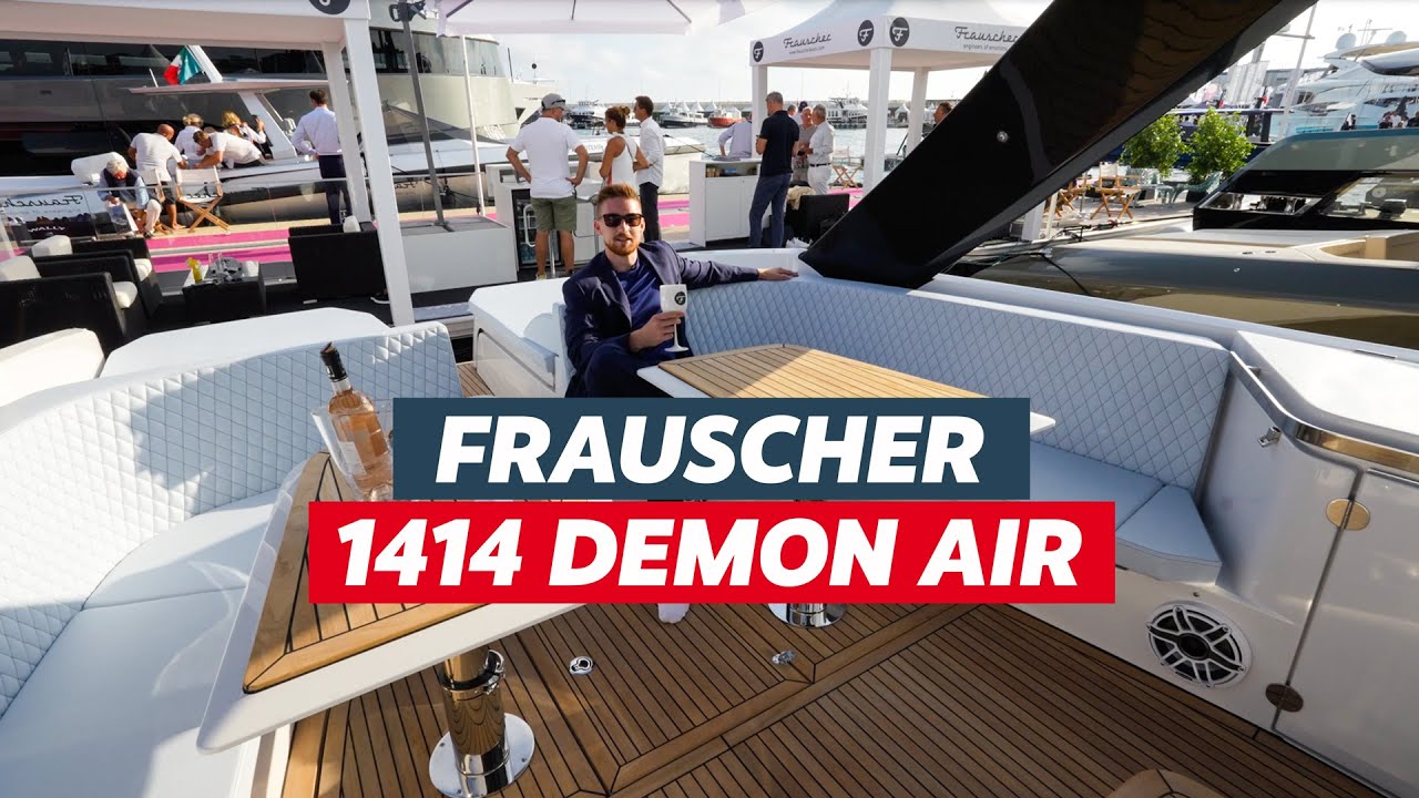 Redefiniranje Elegancije - Frauscher 1414 Demon Air