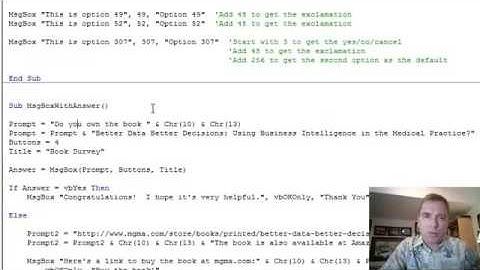 Excel Video 434 Message Boxes Part 3