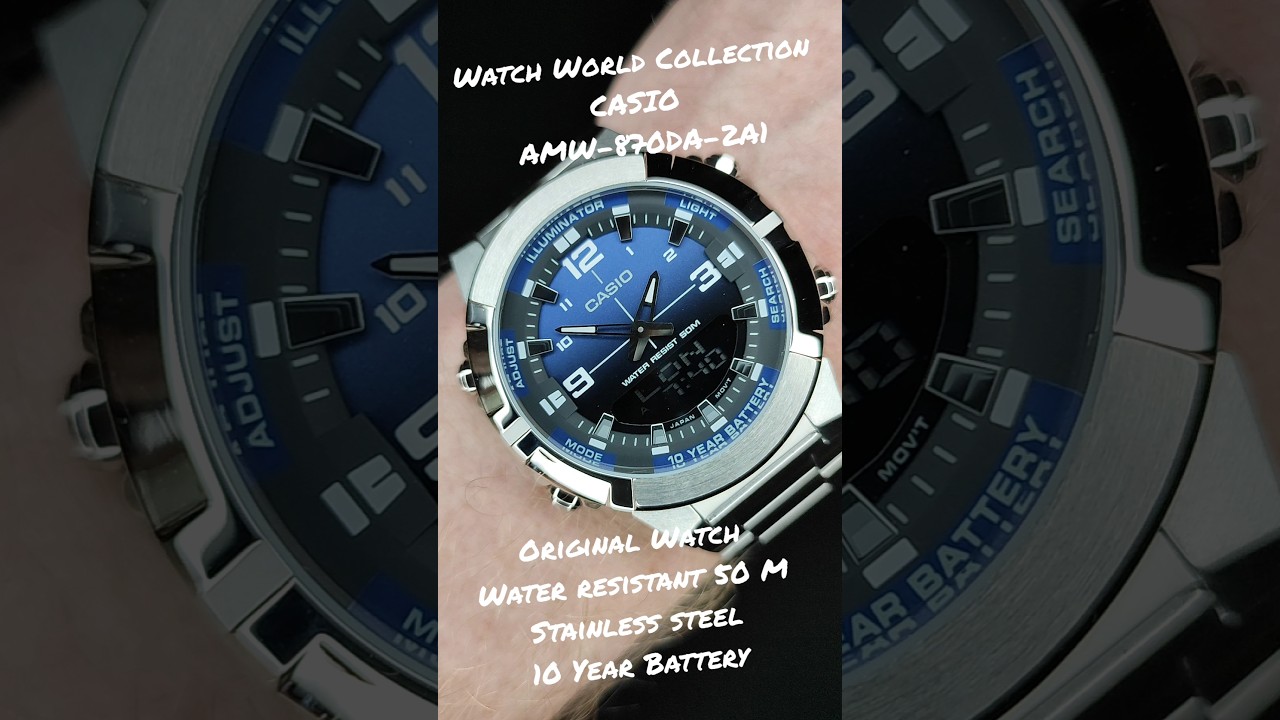 ⌚💙 Casio AMW-870DA-2A1 - Подобаються? Пиши в коментарях! 🔥 