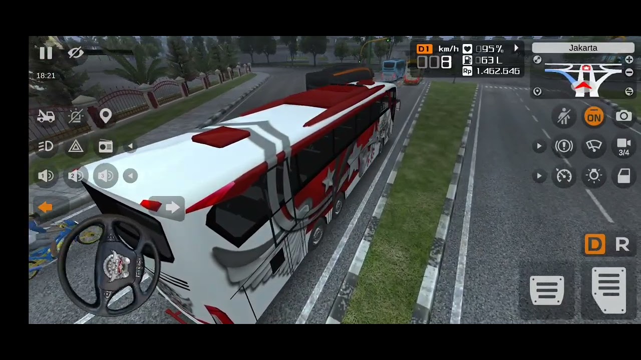 Bus Simulator Indonesia Gameplay | Realistic Graphics Village Route Drive 😱 2026 | 