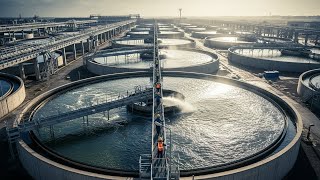 Inside the Mega Water Treatment Plant – How Every Drop Becomes Clean.