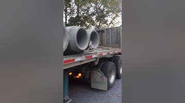 How to secure: Concrete pipe