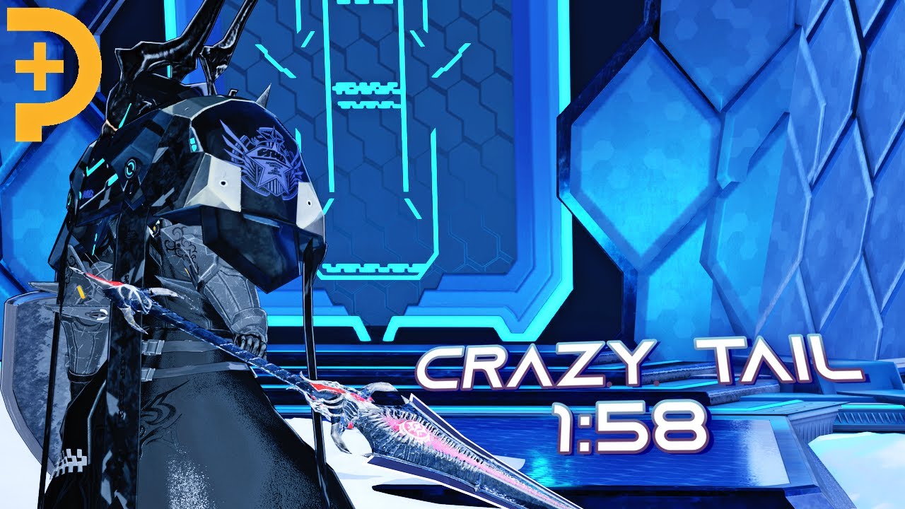 【PSO2NGS】Techter (Te/Sl) Crazy Tail Arks Record | 