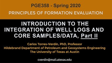Introduction to Core Log Integration, Part 2: PGE358 Spring 2020