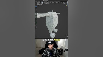 Experiment on where to cut the shape - making a 3d game character in Blender - 3.1: Bear Bear