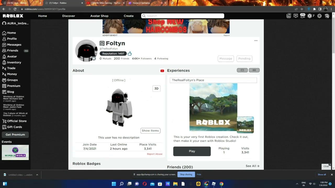 So I Found Foltyn S New Account YouTube