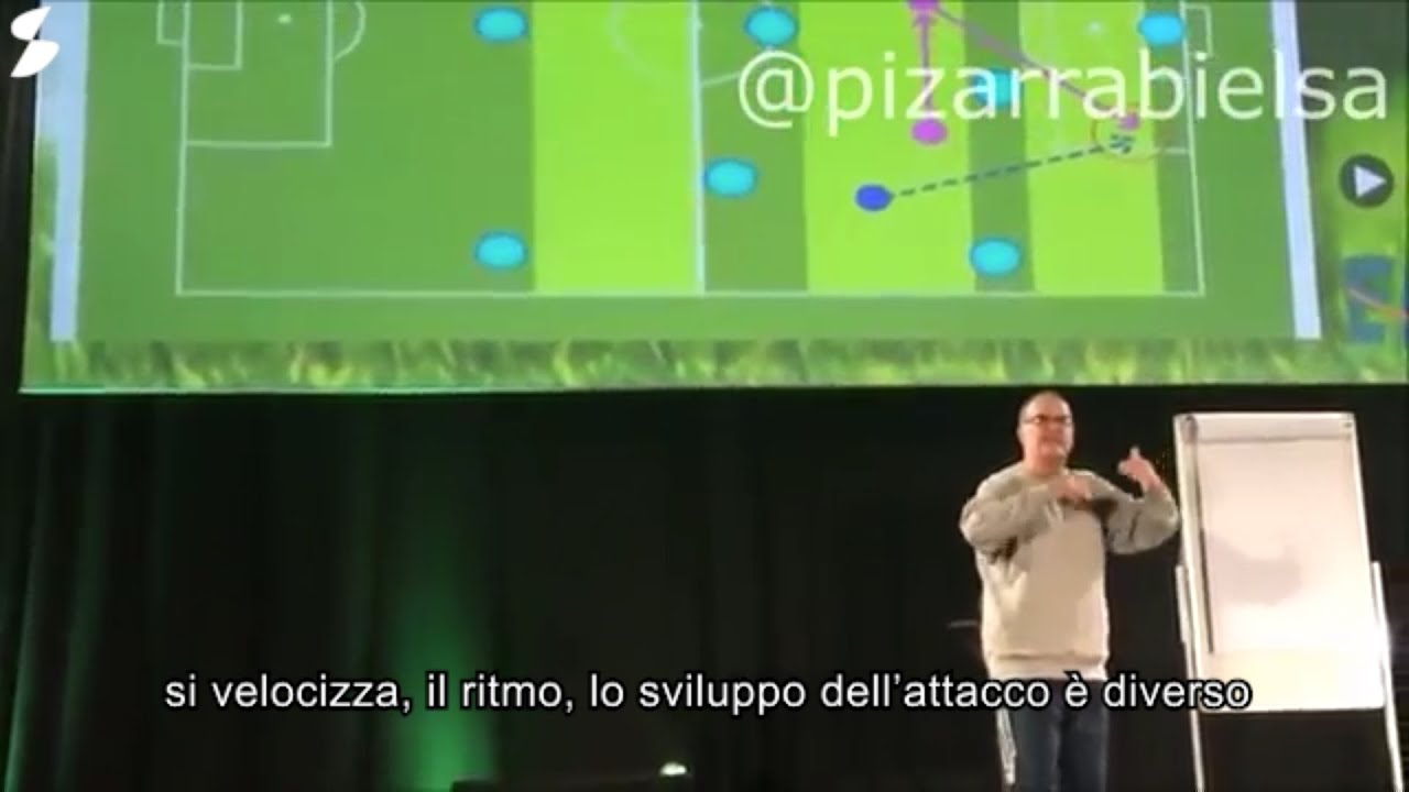 Marcelo Bielsa: Come rompere un blocco difensivo (SUB ITA)