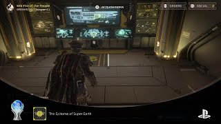 HELLDIVERS 2 Platinum Trophy