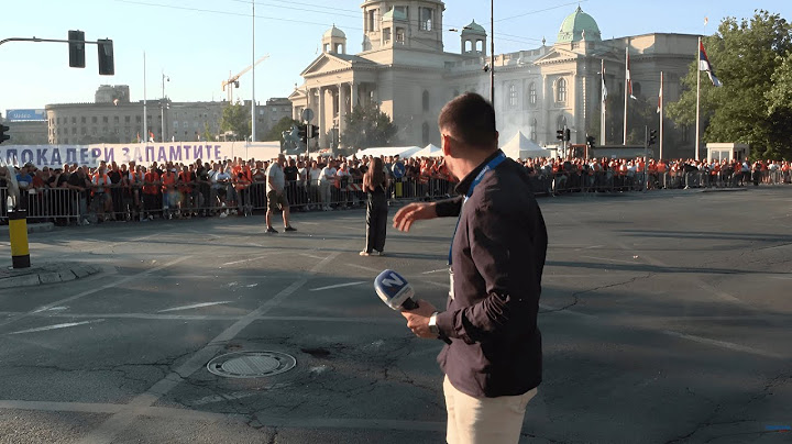 Newsmax u centru sukoba demonstranata i policije u Beogradu: Suzavac, topovski udari i hapšenja
