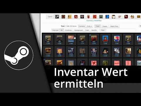 Steam Inventar Wert berechnen / Steam Inventory Value ✅ Tutorial [Deutsch/HD]