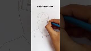 Muslim Cute Girl Art With Hijab