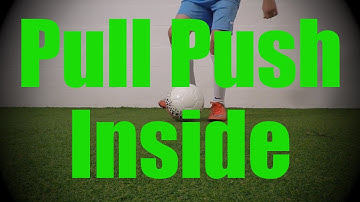 Pull Push Inside - Static Ball Control Drills - Soccer (Football) Coerver Training for U8-U9