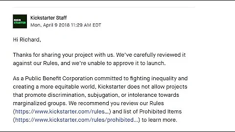 99% of Comicsgate creators use Indiegogo & reject Kickstarter for crowdfunding. It's no coincidence.