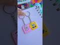 Fix friends relationship with DIY keychain gift💕 #shorts #tonniartandcraft #youtubeshorts