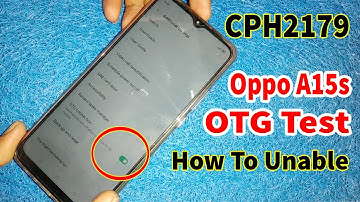 Oppo A15s OTG Test | Oppo CPH2179  Unable OTG Option | How to Setting OTG Oppo A15s | OTG USB