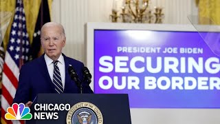 Biden signs order to RESTRICT asylum at the border by NBC Chicago 2,025 views 12 hours ago 2 minutes, 24 seconds