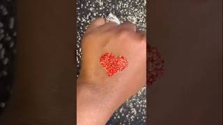 Candy Apple 🍎 | Glitter Swatch Tutorial