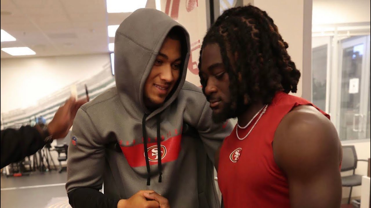 49ers Trey Lance surprised teammates by showing up to team meeting just ...