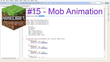 Minecraft forge modding 1.7.X - Mob Animation